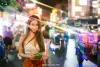 Bangkok riverside night photos